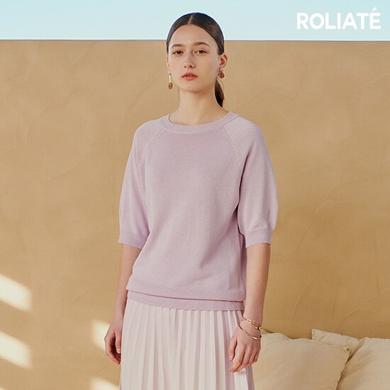 [ROLIATE]로리에트 썸머 글리터 워셔블 니트 5종