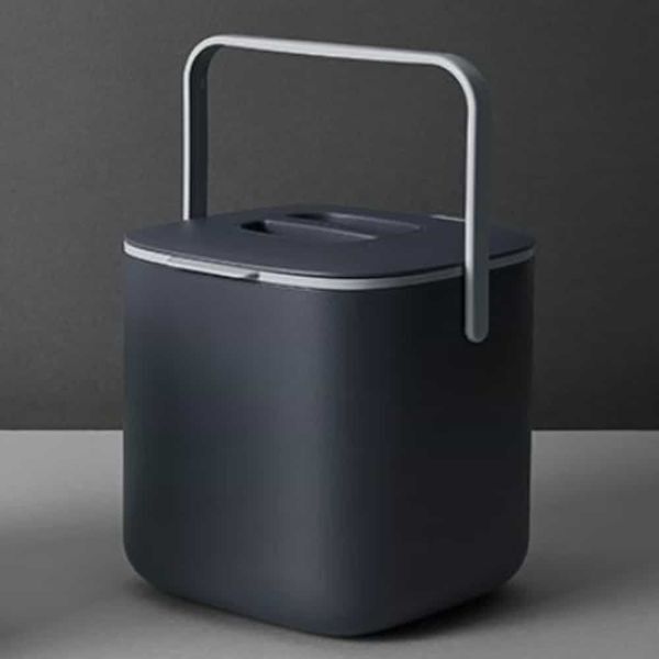 알티피아 [하프클럽/알티피아]음식물 쓰레기 정리통 그레이 수거함 실용적인 주방 쓰레기통 스마트한 분리수거함