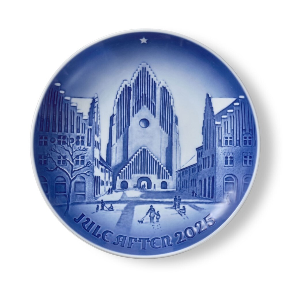 로얄코펜하겐 로얄코펜하겐 블루 콜렉터블 2025 크리스마스 접시 18cm