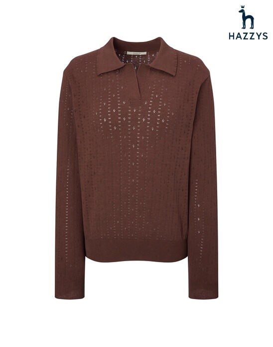 헤지스레이디(AVE) (25FW)오픈워크 티카라 풀오버 HSSW5D802