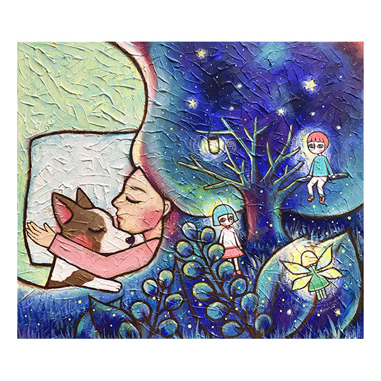[아트지지갤러리] [정현희/원화] 꿈 4 (53 X 45.5)