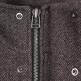 [지이크]F/W 프리미엄 싱글 롱코트 기본 하이넥코트 브라운 HH7019