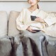 [잉코][SET][시크릿] 따뜻한 만능 담요&방석세트 잉코 극세사 프리미엄 전기담요 + TPU  양면발열 휴대용 전기방석