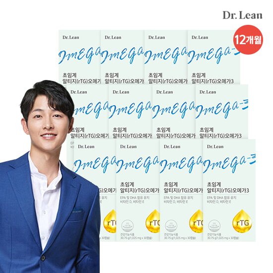 ●[12개월분] 닥터린 초임계 알티지오메가3 12박스