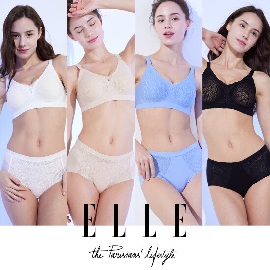 [엘르]ELLE 24SS 엘레강스 쿨 브라팬티 4세트
