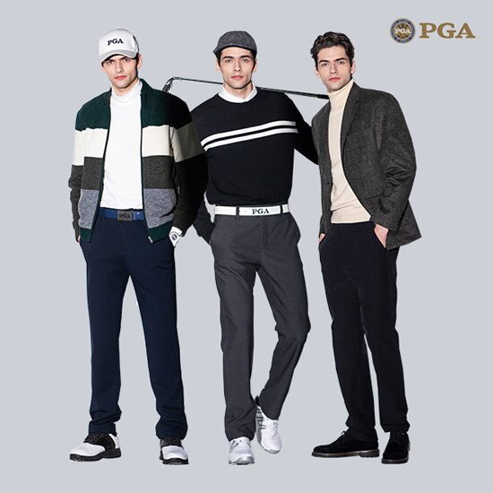 PGA 21FW 남성 라이프스타일 라운딩 프로웜 팬츠 3종