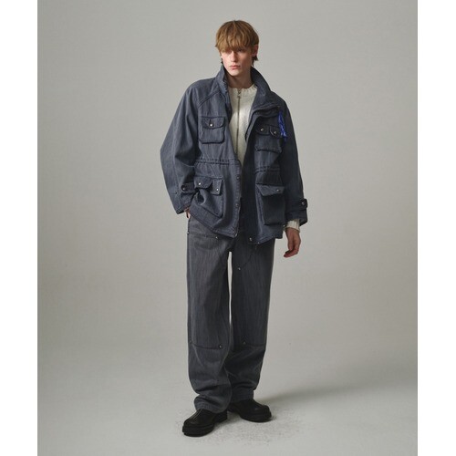 문선 아카이브 기타브랜드 문선 아카이브 UNI , W ed Cinch-Back Pants NAVY 6026388 MS261UDP03NV00
