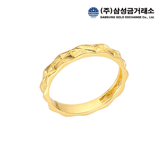 [멜로라]24K 순금 크라운 반지 3.75g
