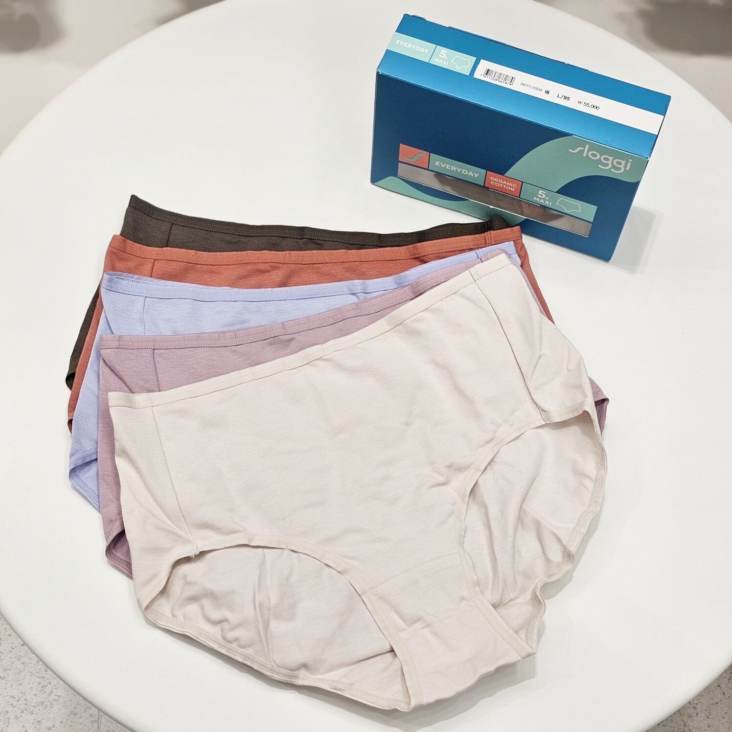 Triumph [AK수원점] [트라이엄프] 슬로기 맥시 오가닉 면 팬티 5매입 SBCFC76939 I8