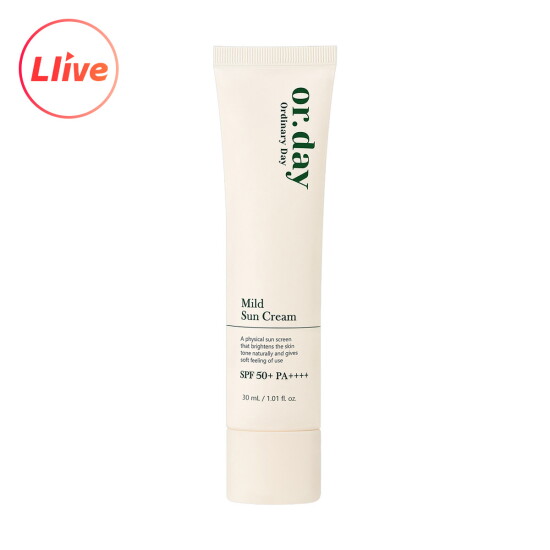 [엘리샤코이][라이브] 올데이 마일드 선크림 30ml