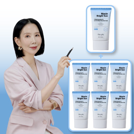 [더파이][단독 패키지/7개]더파이 나이아신 브라이트선 50ml 7개