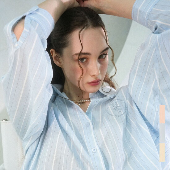 [비바셔스]Merry Stripe Shirt - 3COL