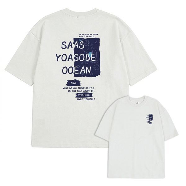 주식화사 달라달라 에어플레인 [하프클럽/에어플레인]SAAS 특양면 오버핏 반팔티(6color)