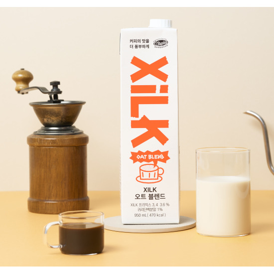 [잇츠베러]XILK 식물성 오트블렌드유 950ml*8팩