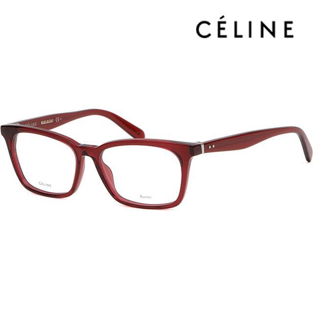 CELINE 셀린느 셀린느 안경테 CL41345 CR3 명품 사각 뿔테 여자 패션