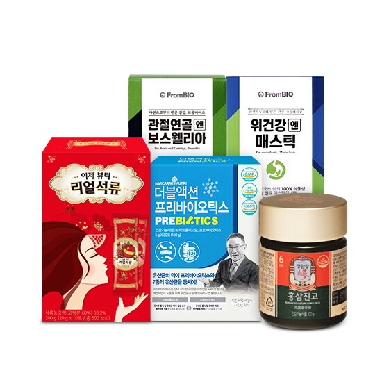 영양과 건강 관리! 관절연골/유산균/정관장홍삼/콜라겐