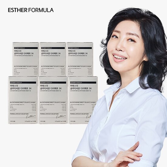 ○[싱글]여에스더 글루타치온 다이렉트 3X 6박스