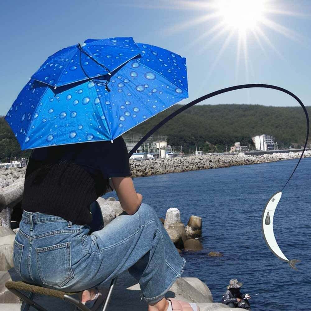 에이치플러스몰 낚시용 모자 여름 낚시 챙 낚시우산 특이한우산