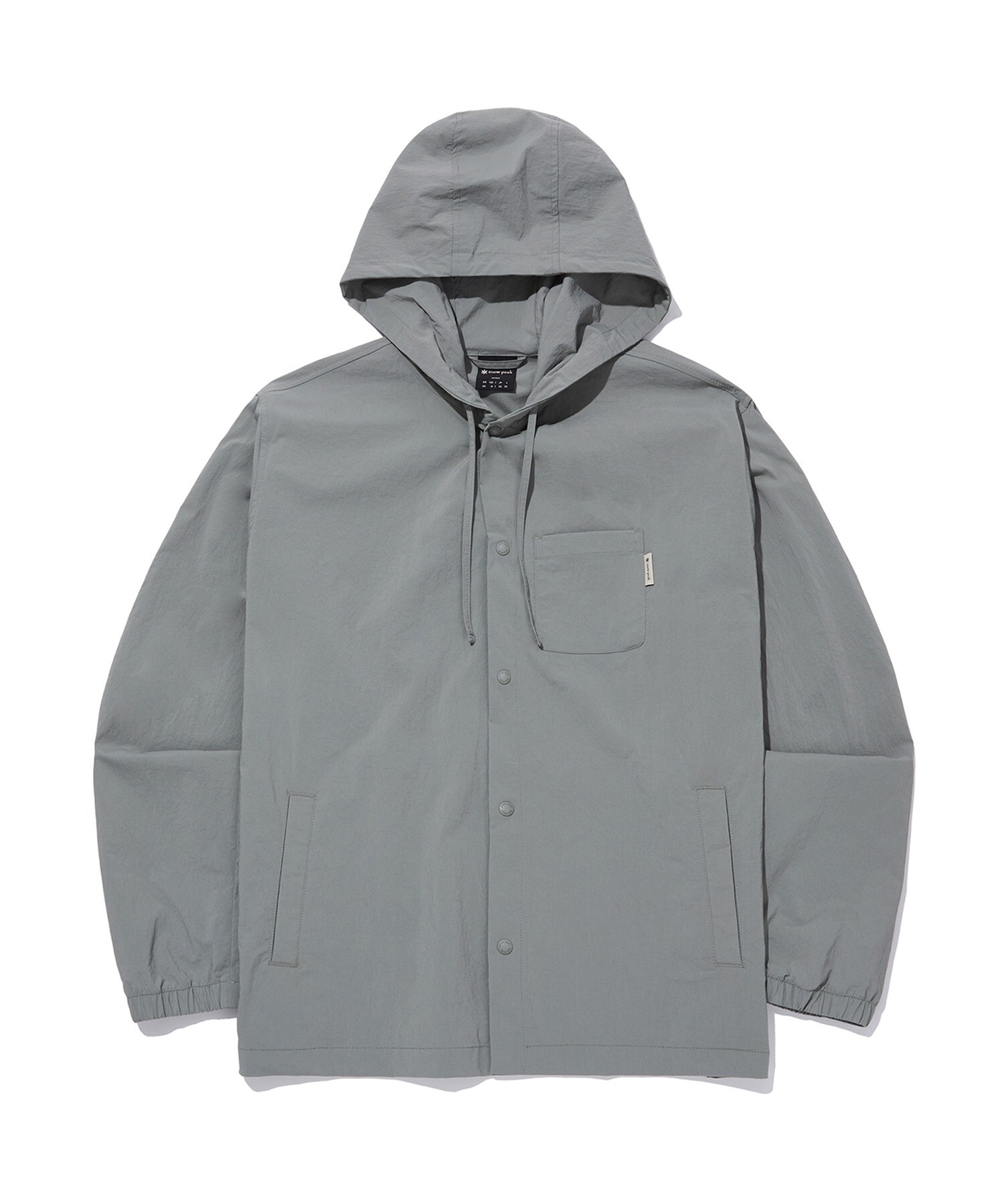 스노우피크 매장정품 스노우피크 어패럴 SNOW PEAK APPAREL S23MURWB22LK 루트 썬그립 바람막이 Light Khaki S2322 봄아우터 나일론자켓 3030989
