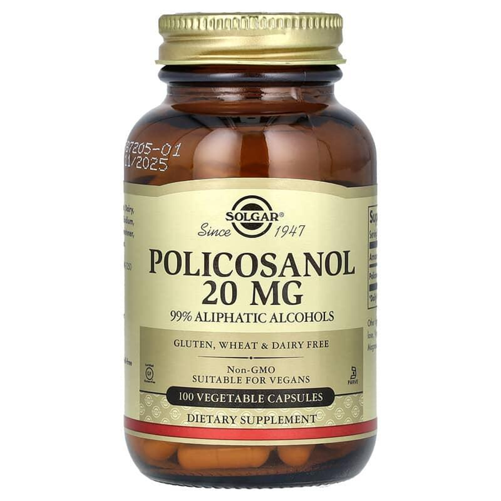 프록시 해외직구 해외배송 Solgar 솔가 폴리코사놀 20mg 100베지캡슐 Policosanol