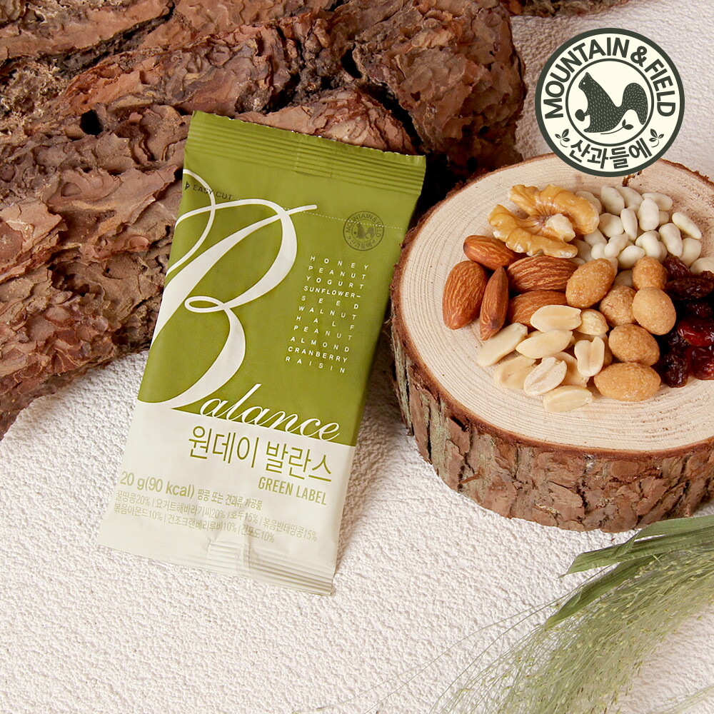 산과들에 [산과들에|특가] 인기 BEST 하루견과 100봉/견과류 모음전 (호두,아몬드,마카다미아,푸룬 등)