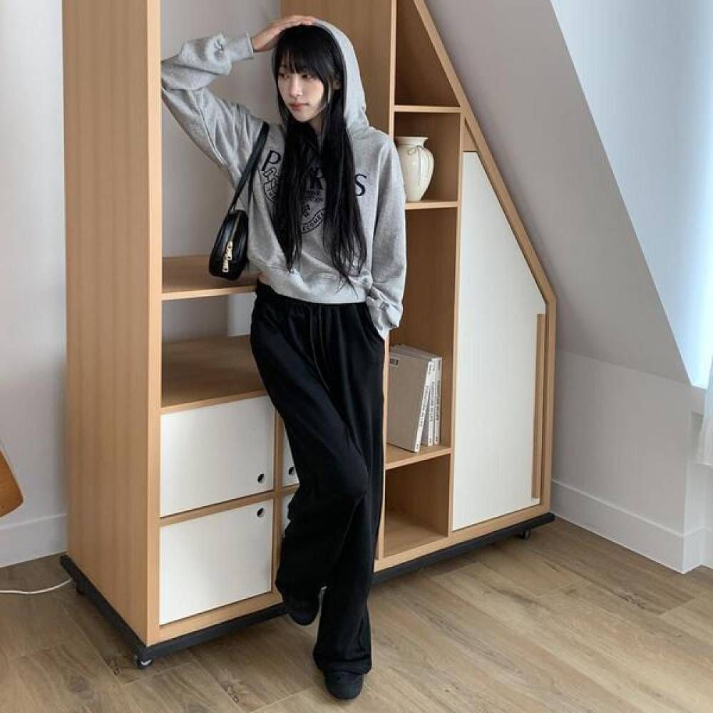 지오벤처스 골덴바지 여성반바지 와이드 여자조거팬츠 치마바