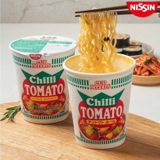 [훼밀리인터내셔날][NISSIN] 닛신 컵누들 칠리토마토 맛 71g * 24개입