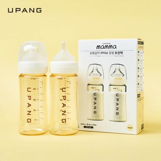 [유팡]유팡맘마 PPSU 젖병 250ml 트윈 더블세트(4개입)