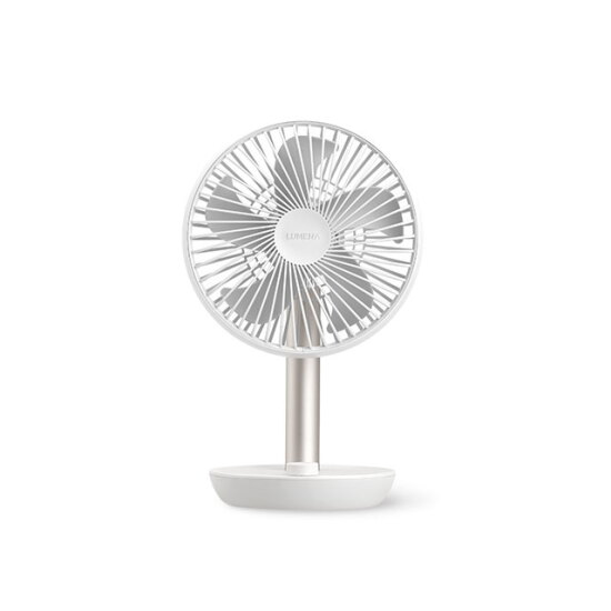 [루메나][2] 루메나 탁상용 무선 선풍기 FAN STAND PLUS (크림화이트)