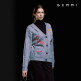 [겜미](겜미) 25FW 여성 아트웍 니트 가디건