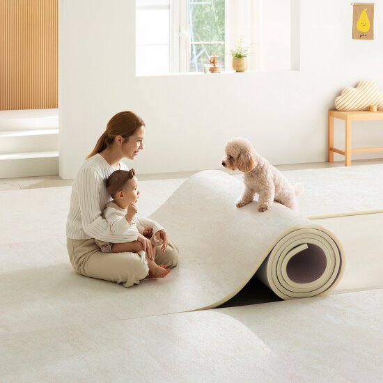 [파크론]층간소음저감 롤매트 22T 150x100x2.2cm (미터단위)