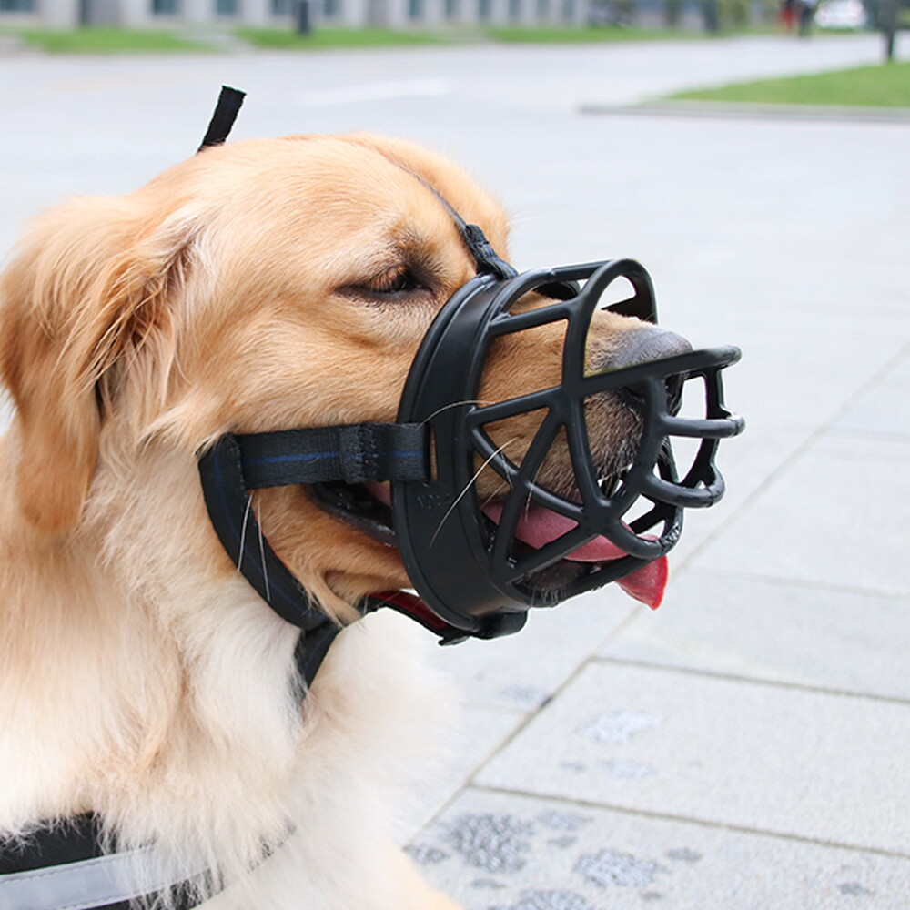 굿즈트리 세이프독 강아지 입마개(3호) (블랙) 대형견 물림방지