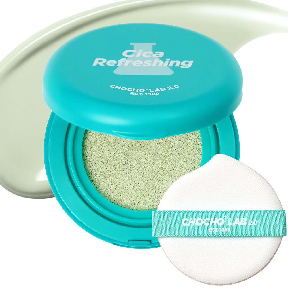 초초스랩 초초스랩2.0 시카 리프레싱 비건 선쿠션 SPF50+ PA++++