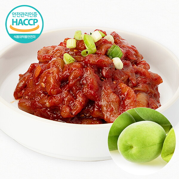 웰굿 HACCP 전북 프리미엄 매실 품은 창란젓갈 400g