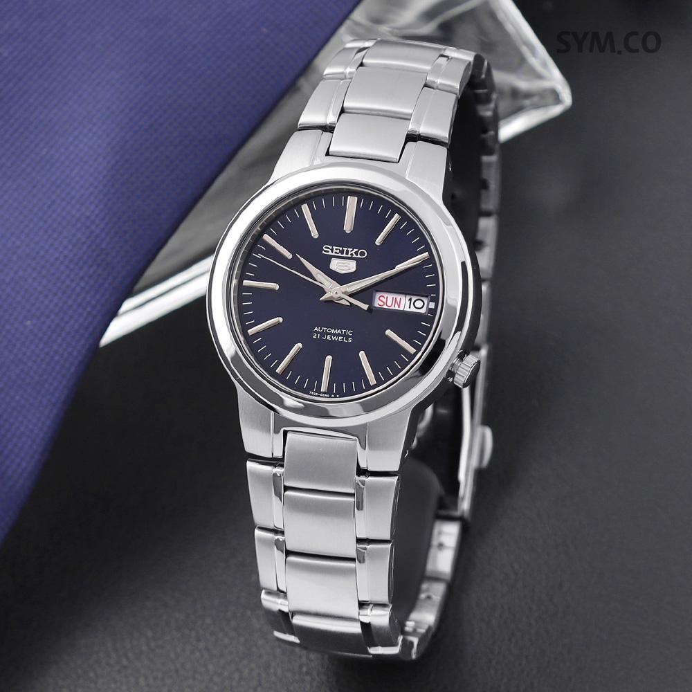 세이코 세이코5 SNKA05K1 오토매틱 데이데이트 청판 클래식 남자 메탈 시계 c
