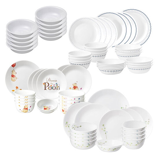 코렐 [광세일]식기는 코렐! 신상패턴 및 BEST패턴 최저가전!  인기 홈세트/밥국공기/앞접시/면기대 특별할인전