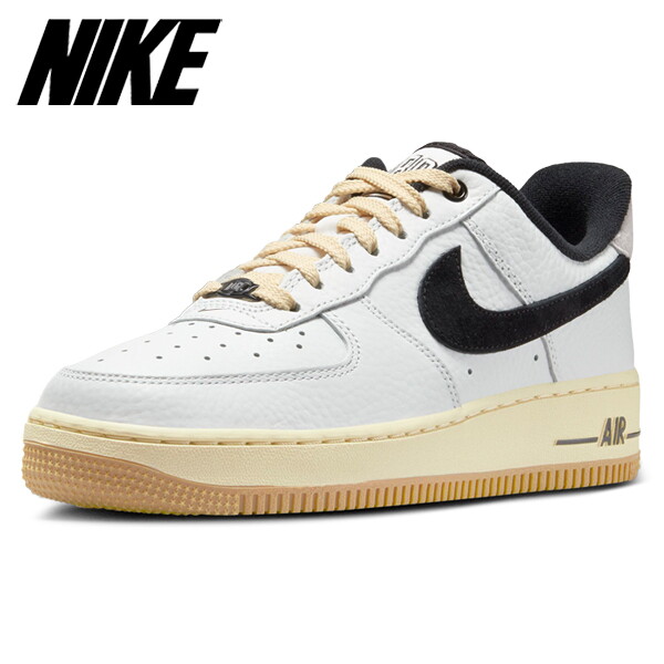 나이키 나이키 에어포스 1 로우 운동화 07 럭스 커맨드포스 여성 스니커즈 블랙 앤 서밋화이트 DR0148-101