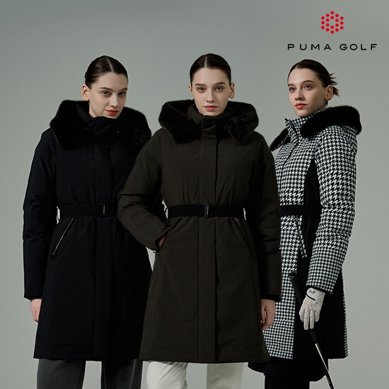 [푸마골프 ]◎ 푸마골프 25FW 여성 인퀼팅 패딩 코트