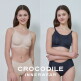 [크로커다일(언더웨어)][크로커다일] 라이크라 인견쉘론 스트랩 패드일체형 브라2+팬티4 6종세트 베이지 블랙 CDW4N2426A_PT2