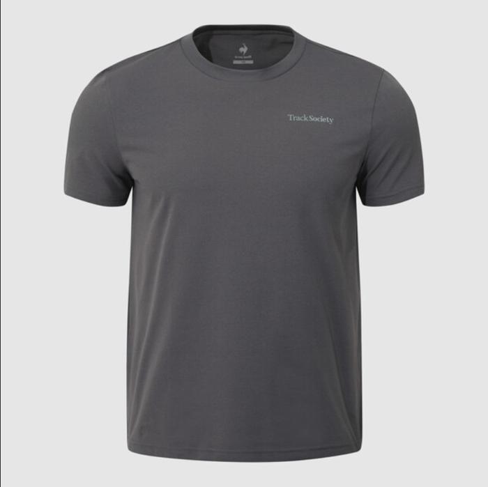 셀러허브 스포츠 르꼬끄 QR123ERS21 유니 르프레쉬 레터 반팔티 /  DARK GRAY