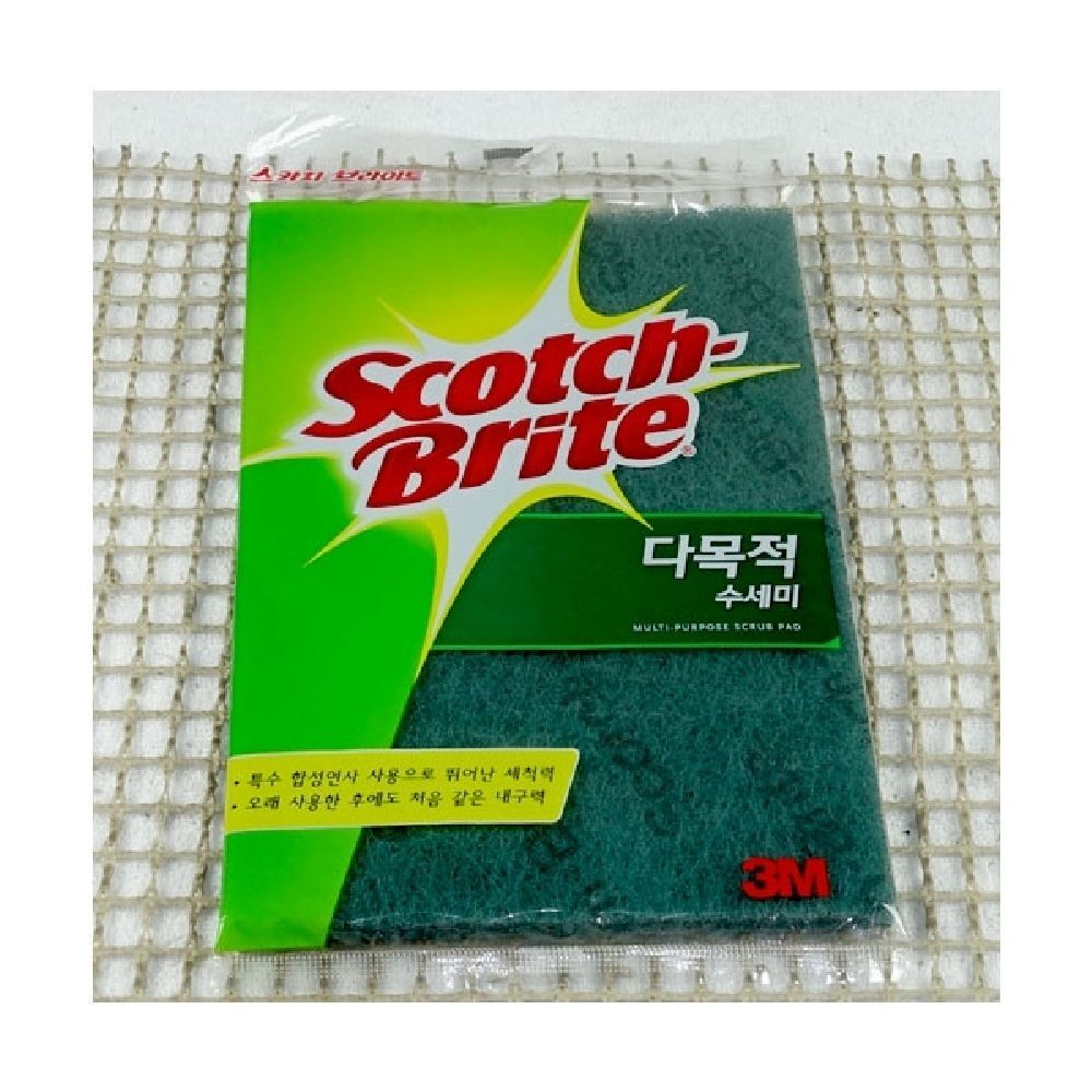 한국쓰리엠주식회사 친절한탄씨 (5개묶음) 3M다목적수세미(대)AL345 - 2EA