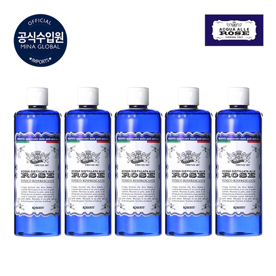[아쿠아 알레 로제]이태리 직수입 장미수 5병