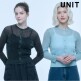 [유닛][유닛] 메탈 블렌디드 샤이니 가디건 UFKKCA15BA 8종택1