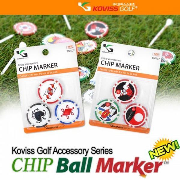 코비스 [코비스]코비스 카지노칩 골프 볼마커 (오광 카드) BM507 TA2265051