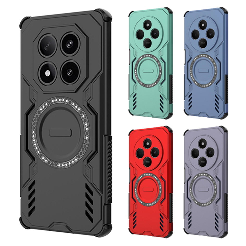 수나르 샤오미홍미노트14 13 프로 홍미14C 4G 5G 방열 맥세이프 범퍼 하드 풀커버 핸드폰 케이스