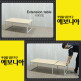 [에보니아][50% OFF] 10조 한정행사♥익스텐션 철재 티테이블 (늘릴수 있는 확장형테이블/거실테이블/소파테이블/좌탁)
