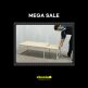 [에보니아][50% OFF] 10조 한정행사♥익스텐션 철재 티테이블 (늘릴수 있는 확장형테이블/거실테이블/소파테이블/좌탁)