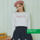[베네통]24FW 베이직 여성 긴팔티셔츠 4종