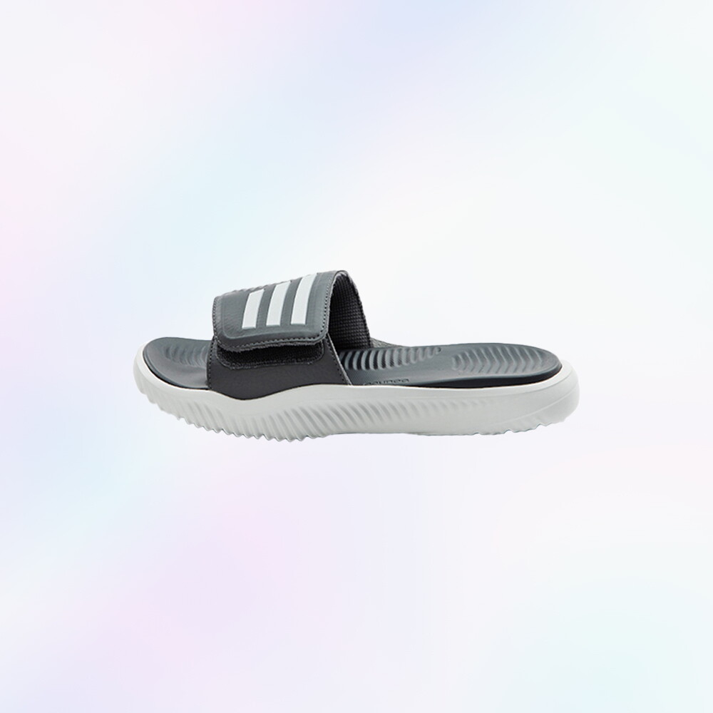 아디다스 아디다스 알파바운스2.0슬라이드 슬리퍼 다크그레이화이트