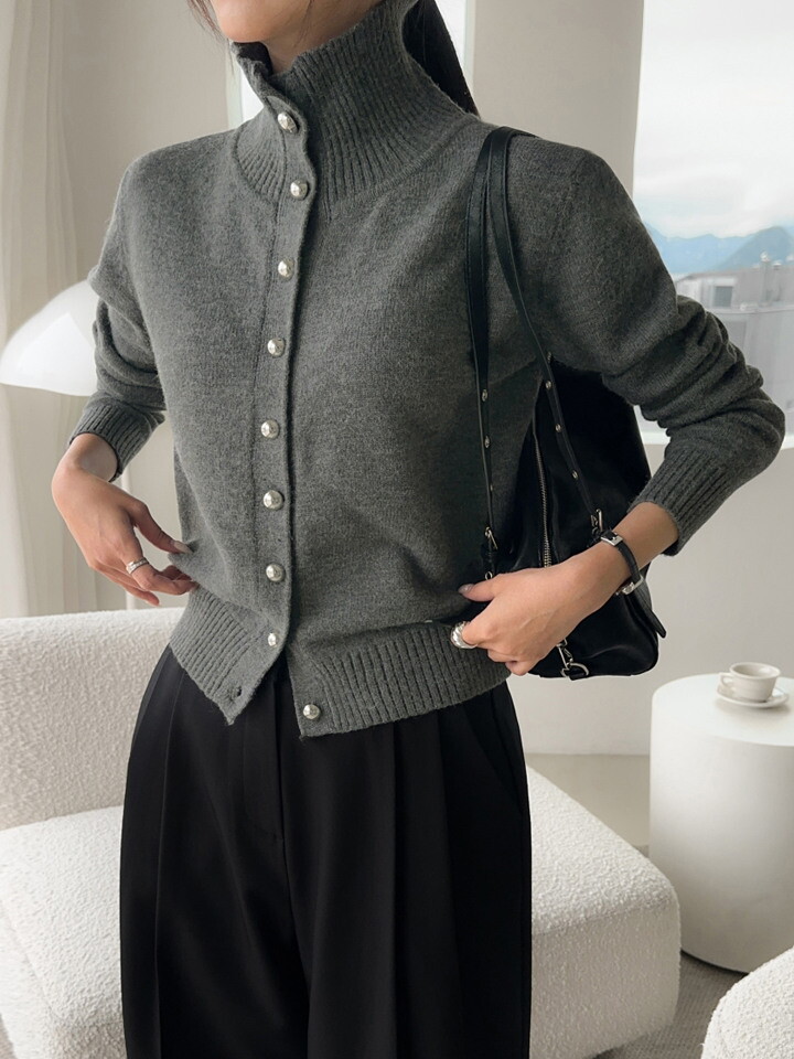 다바걸 (패플) [다바걸][DB made] [더 니트]홀덤실버울니트가디건